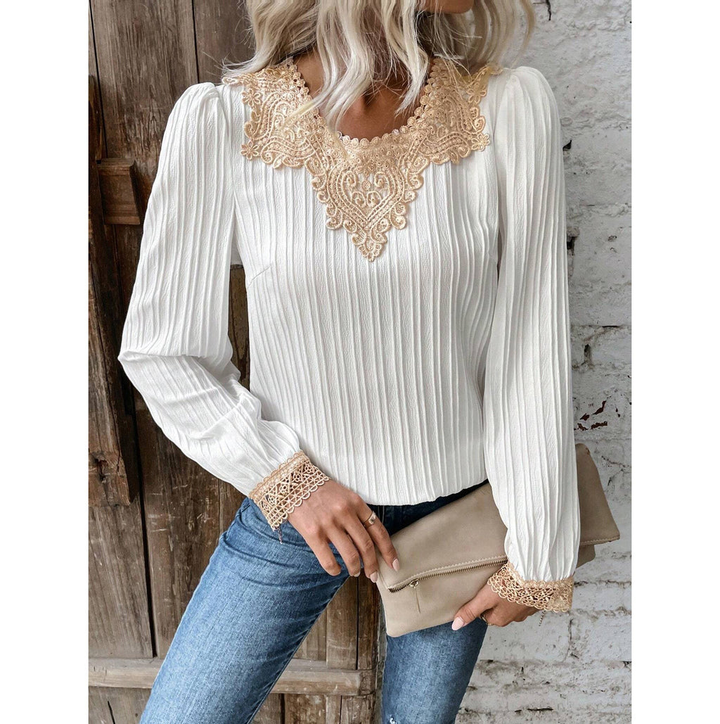 Vintage Inspired Blouse with a Contemporary Edge