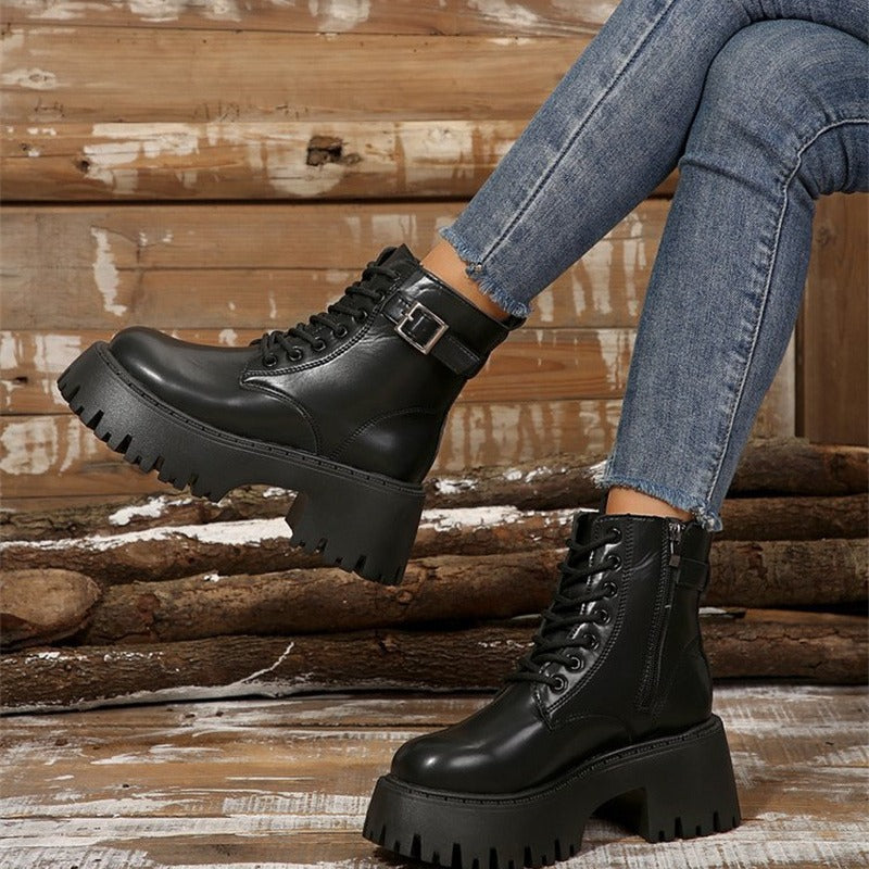 Classic Orthopedic Boots with Timeless Style