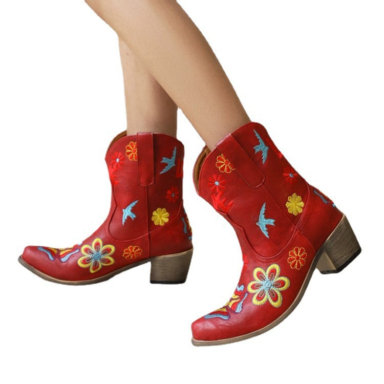 Vintage Inspired Orthopedic Boots