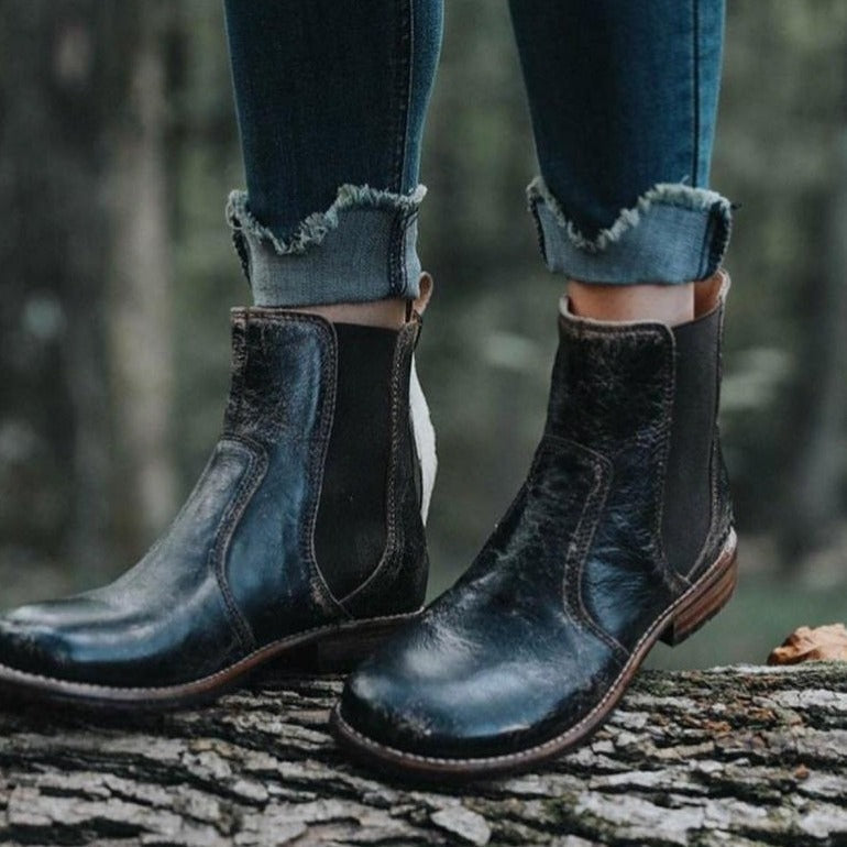 Vintage Inspired Orthopedic Boots