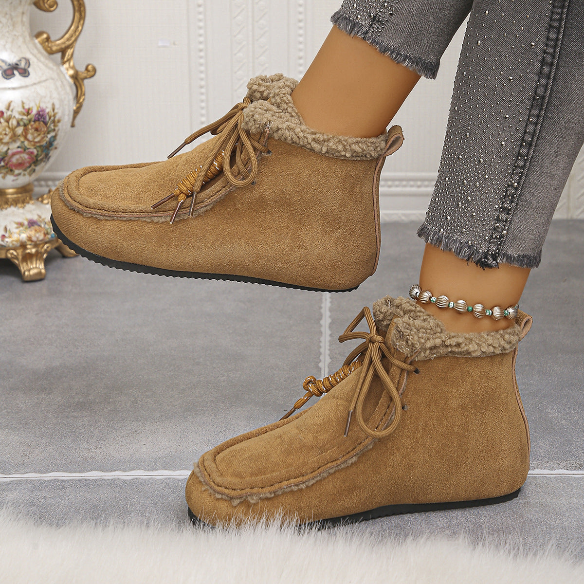 Chic Orthopedic Boots with Unique Design