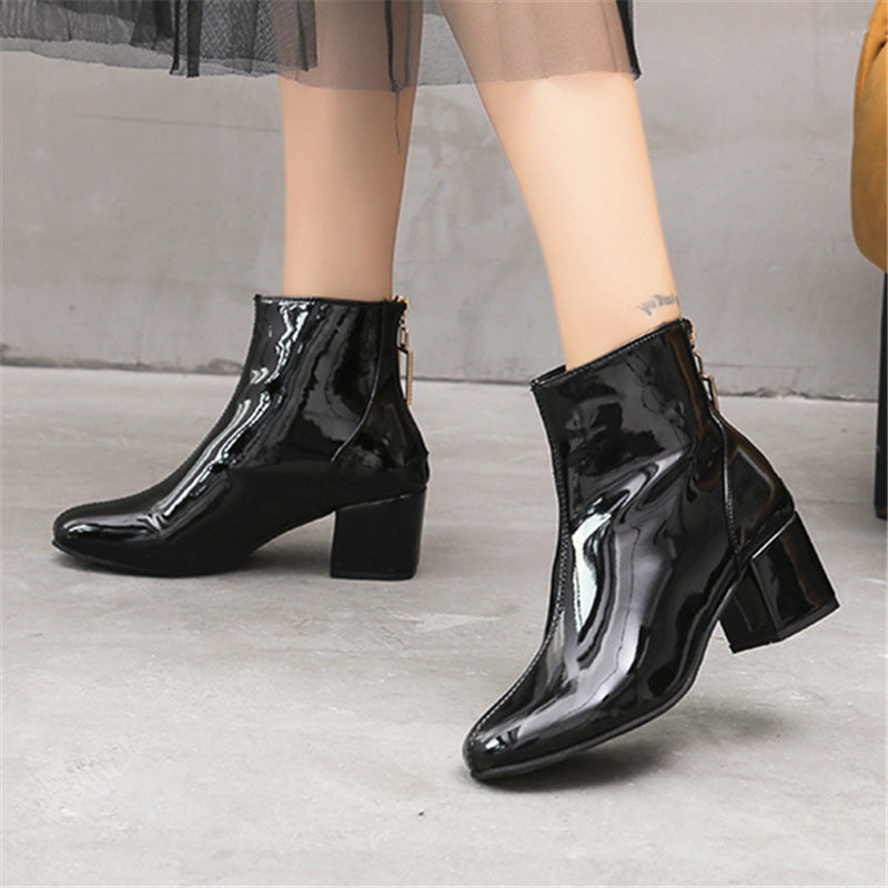 Classic Orthopedic Boots with Timeless Style