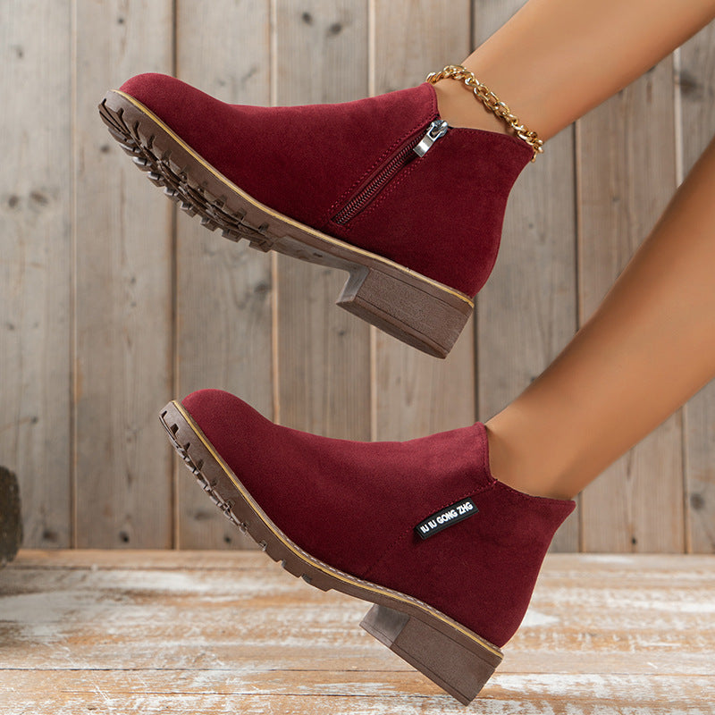 Chic Orthopedic Boots with Unique Design