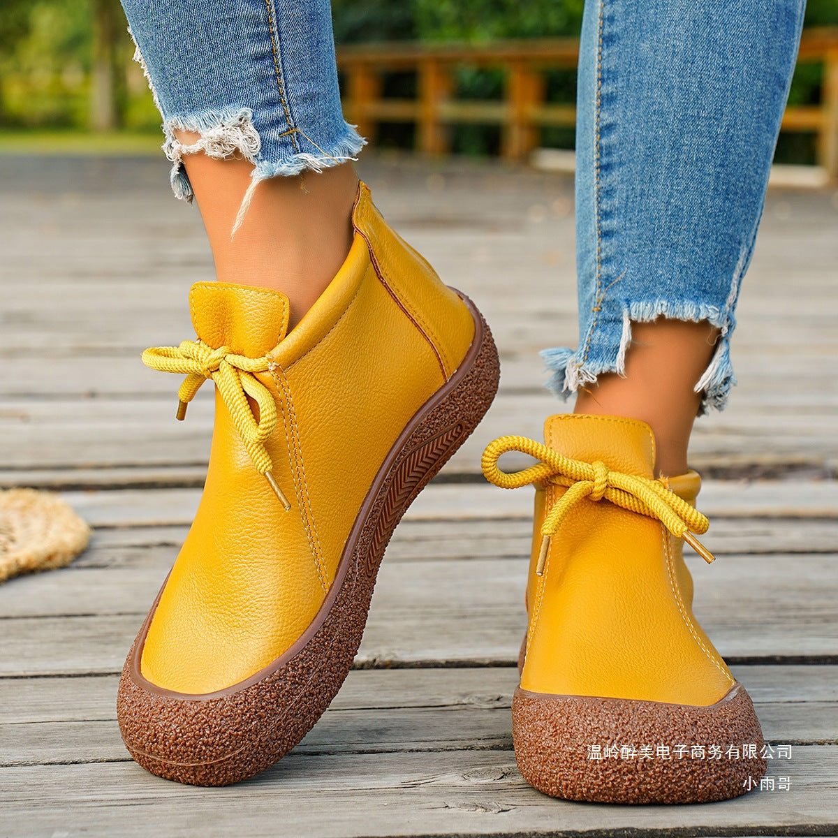 Classic Orthopedic Boots with Timeless Style