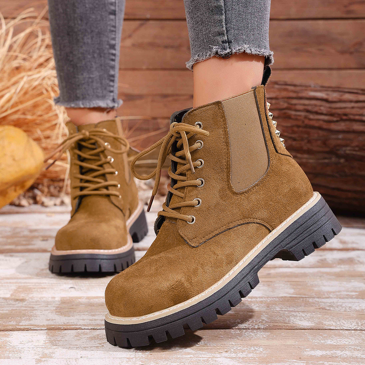 Vintage Inspired Orthopedic Boots