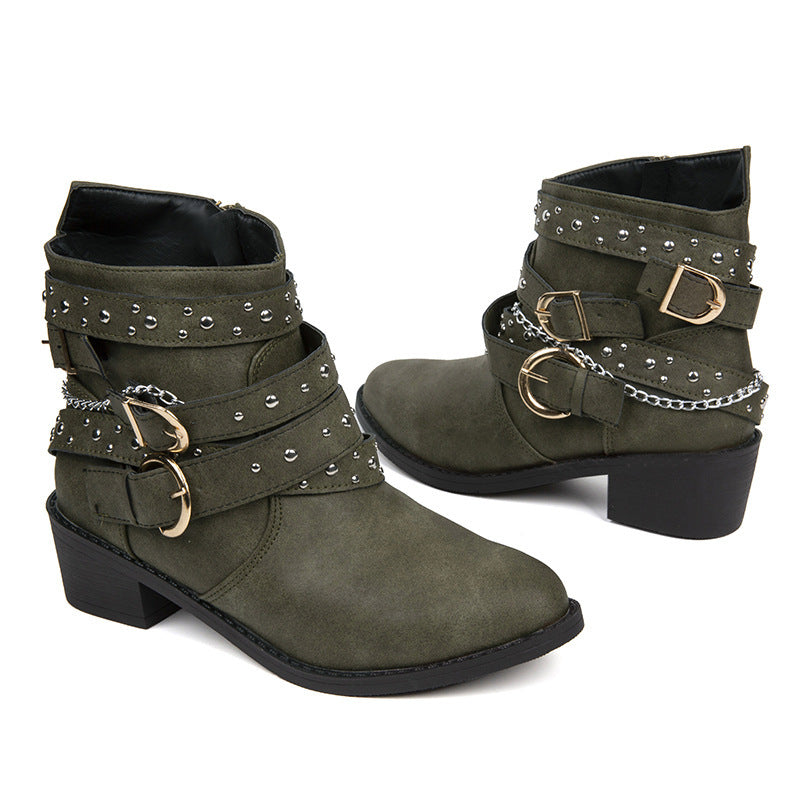 Classic Orthopedic Boots with Timeless Style