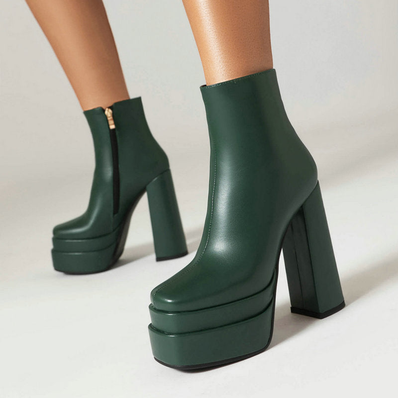 Chic Orthopedic Boots with Unique Design