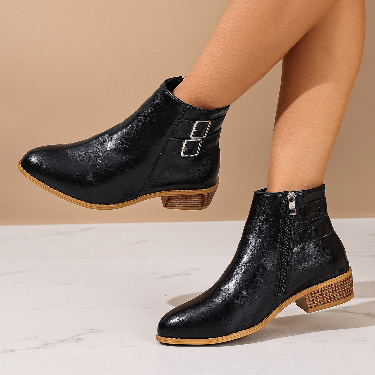 Classic Orthopedic Boots with Timeless Style