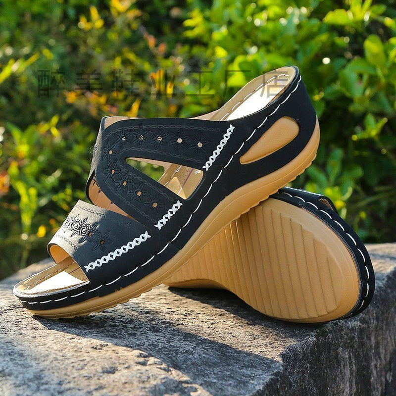 Classic Orthopedic Sandals with Timeless Style