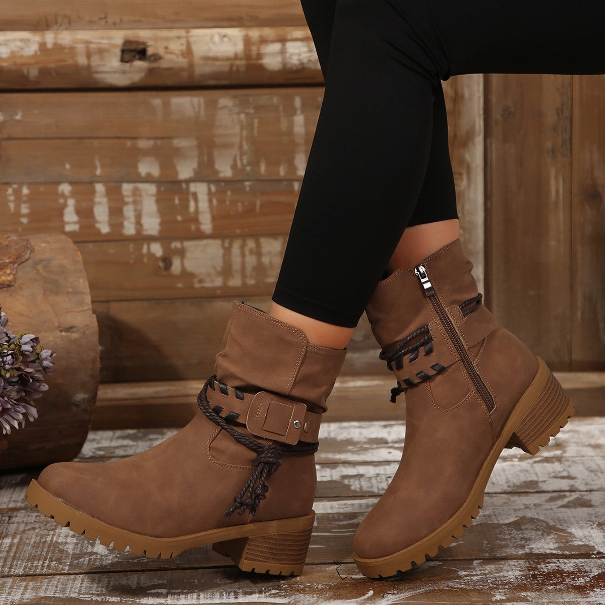 Classic Orthopedic Boots with Timeless Style