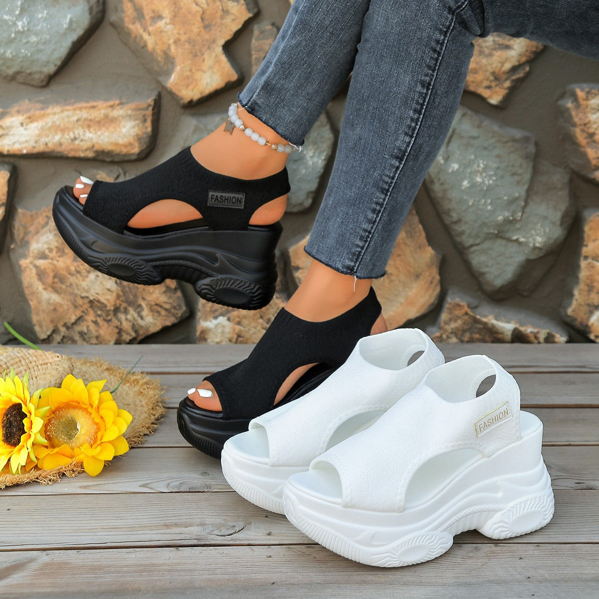 Chic Orthopedic Sandals with Unique Design