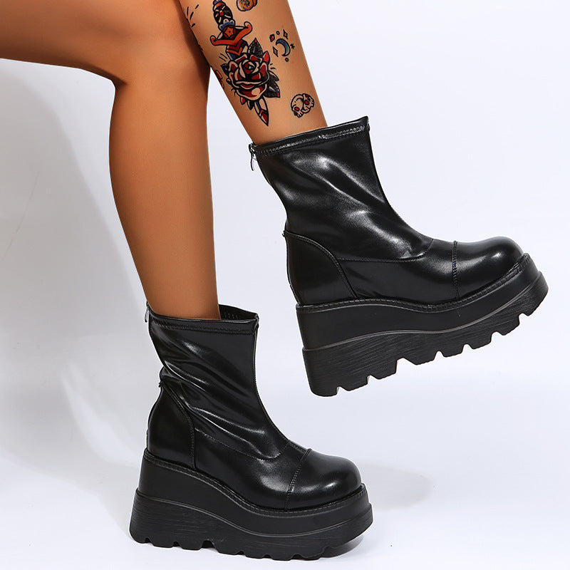 Vintage Inspired Orthopedic Boots