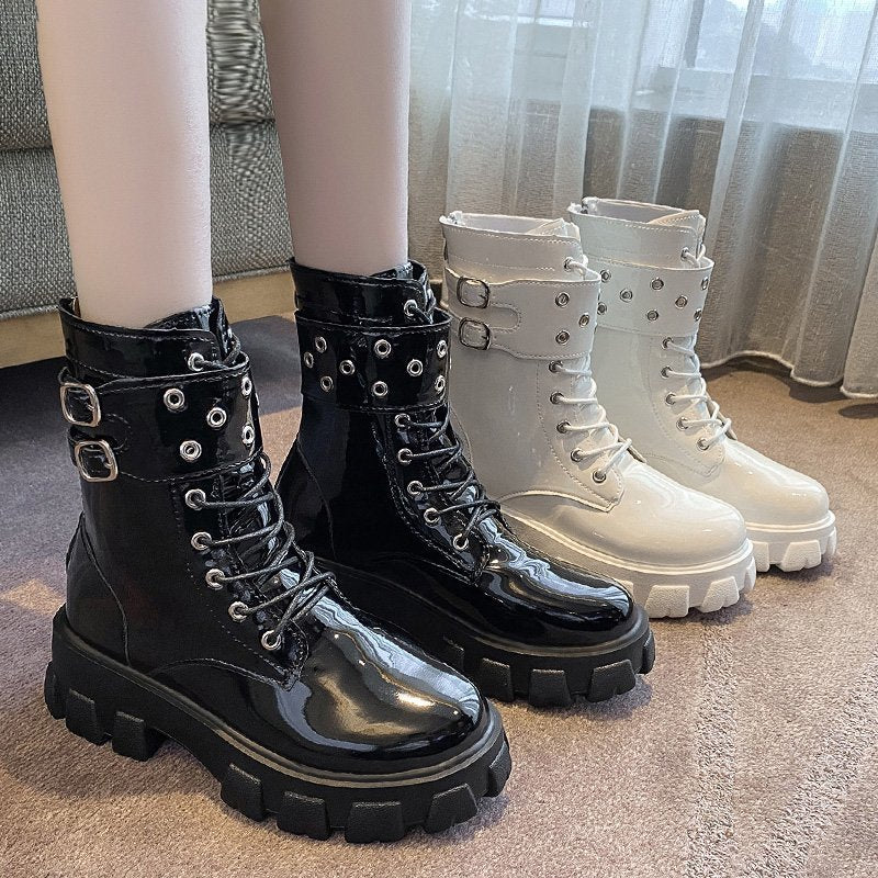 Chic Orthopedic Boots with Unique Design