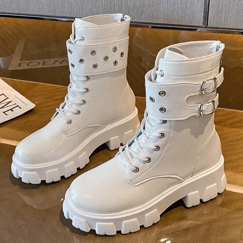 Chic Orthopedic Boots with Unique Design