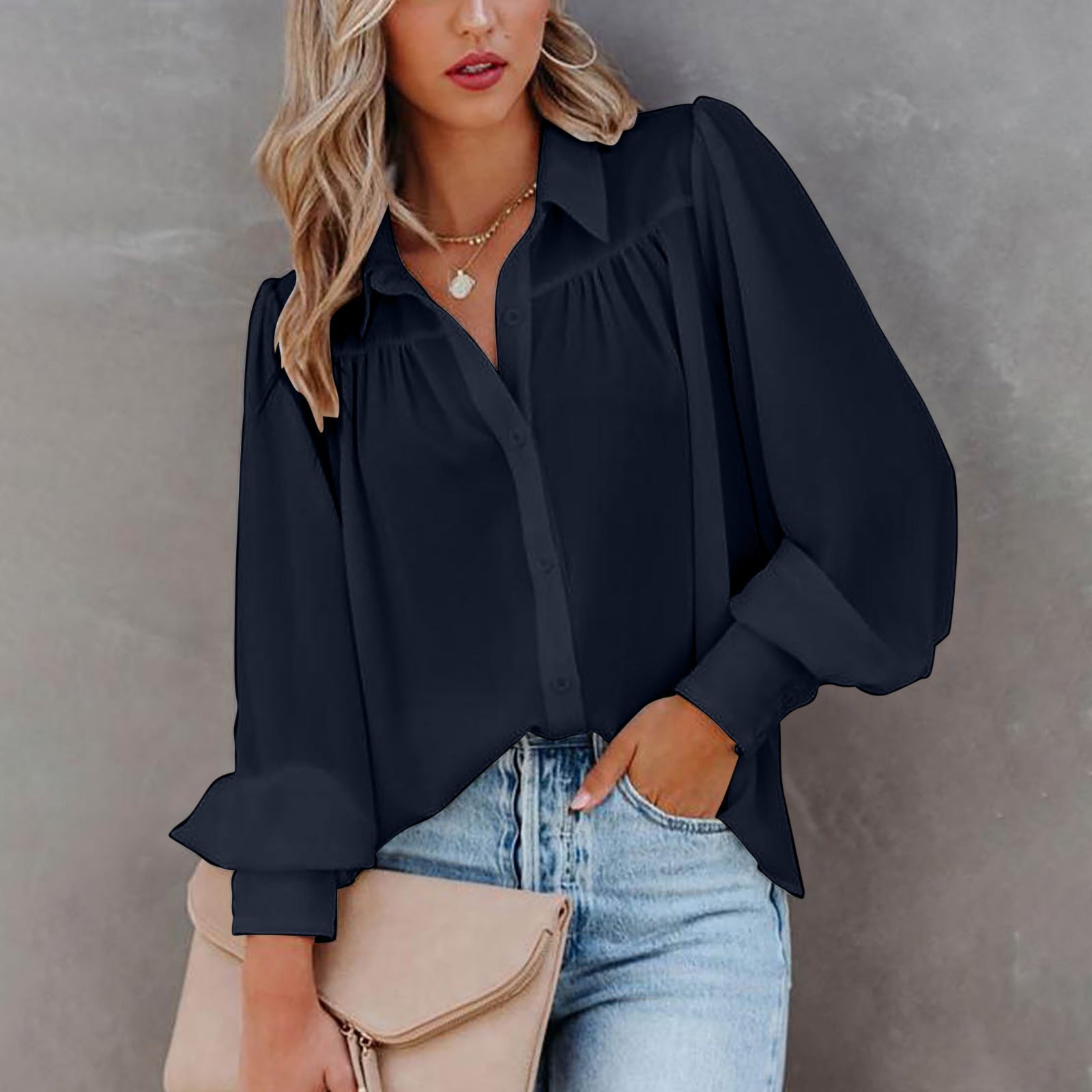 Gracefully Styled Blouse for Any Occasion