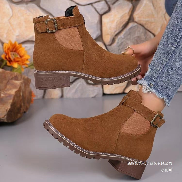 Classic Orthopedic Boots with Timeless Style