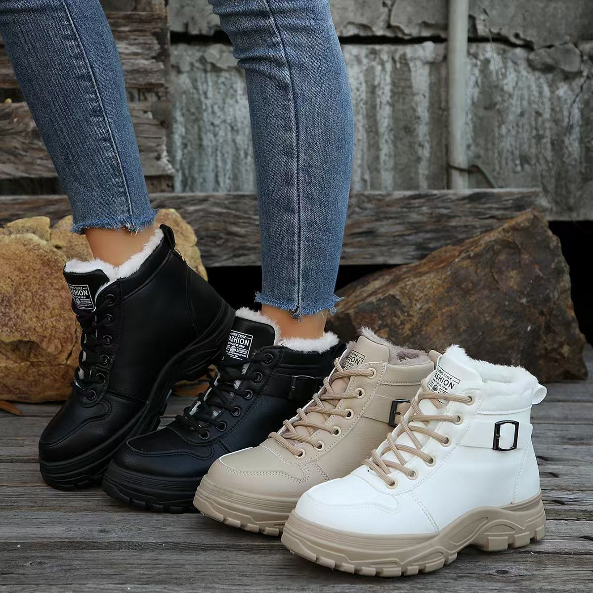 Graceful Orthopedic Boots for Modern Look