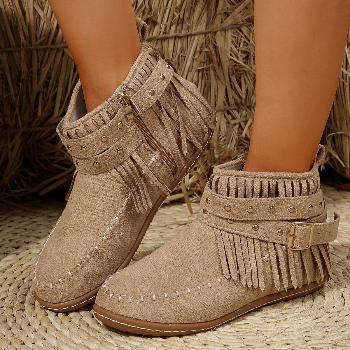 Chic Orthopedic Boots with Unique Design