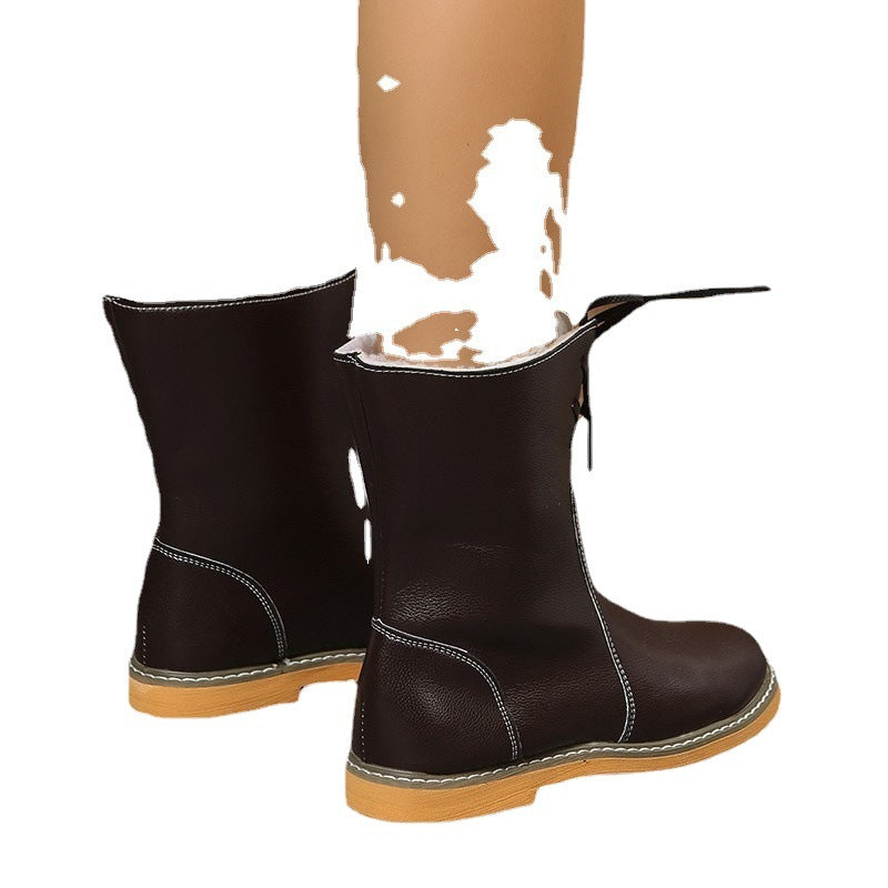 Classic Orthopedic Boots with Timeless Style