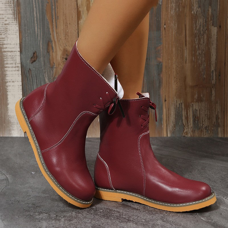 Classic Orthopedic Boots with Timeless Style