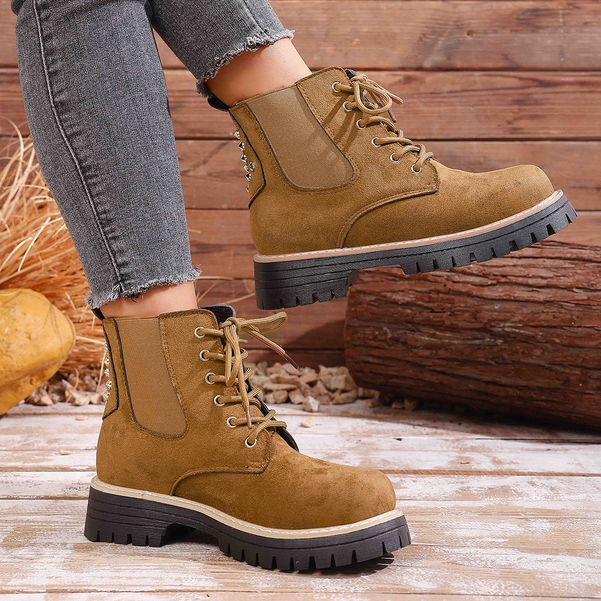 Vintage Inspired Orthopedic Boots