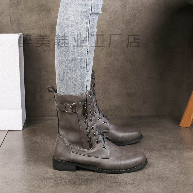 Vintage Inspired Orthopedic Boots