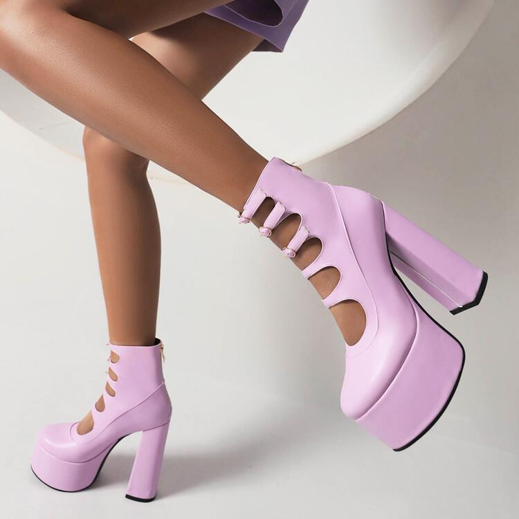 Vintage Inspired Orthopedic Boots
