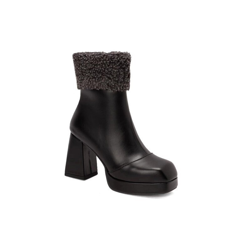 Classic Orthopedic Boots with Timeless Style