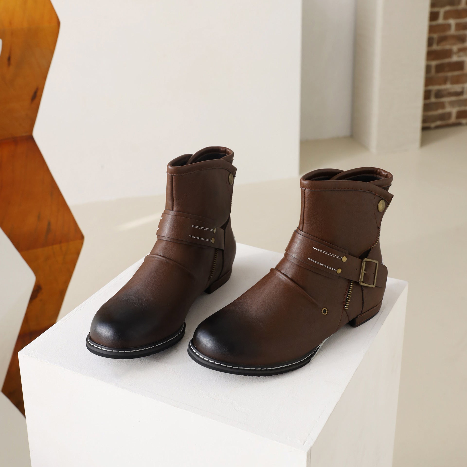 Vintage Inspired Orthopedic Boots