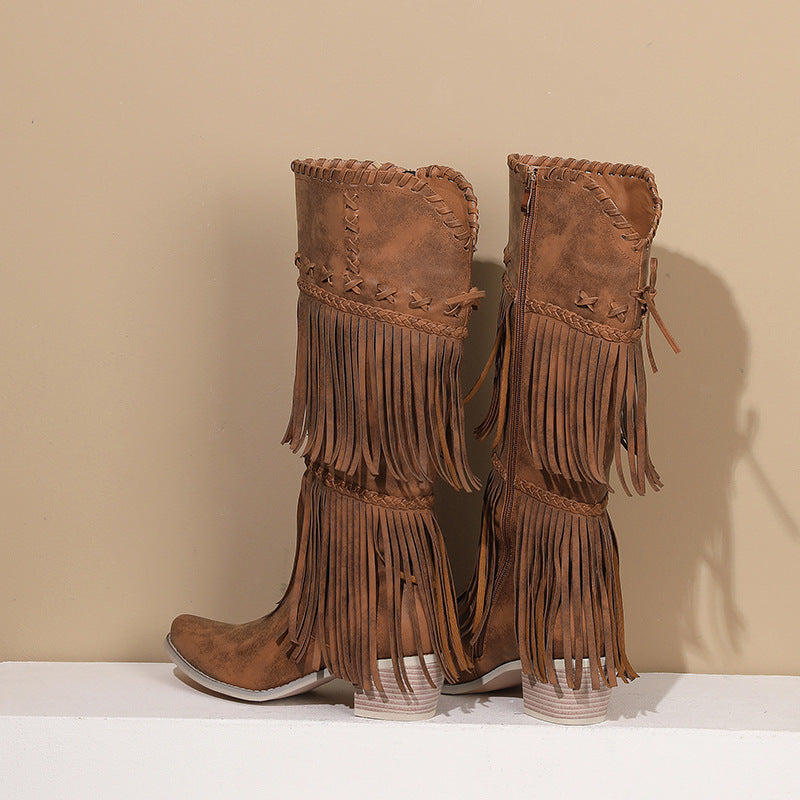 Vintage Inspired Orthopedic Boots