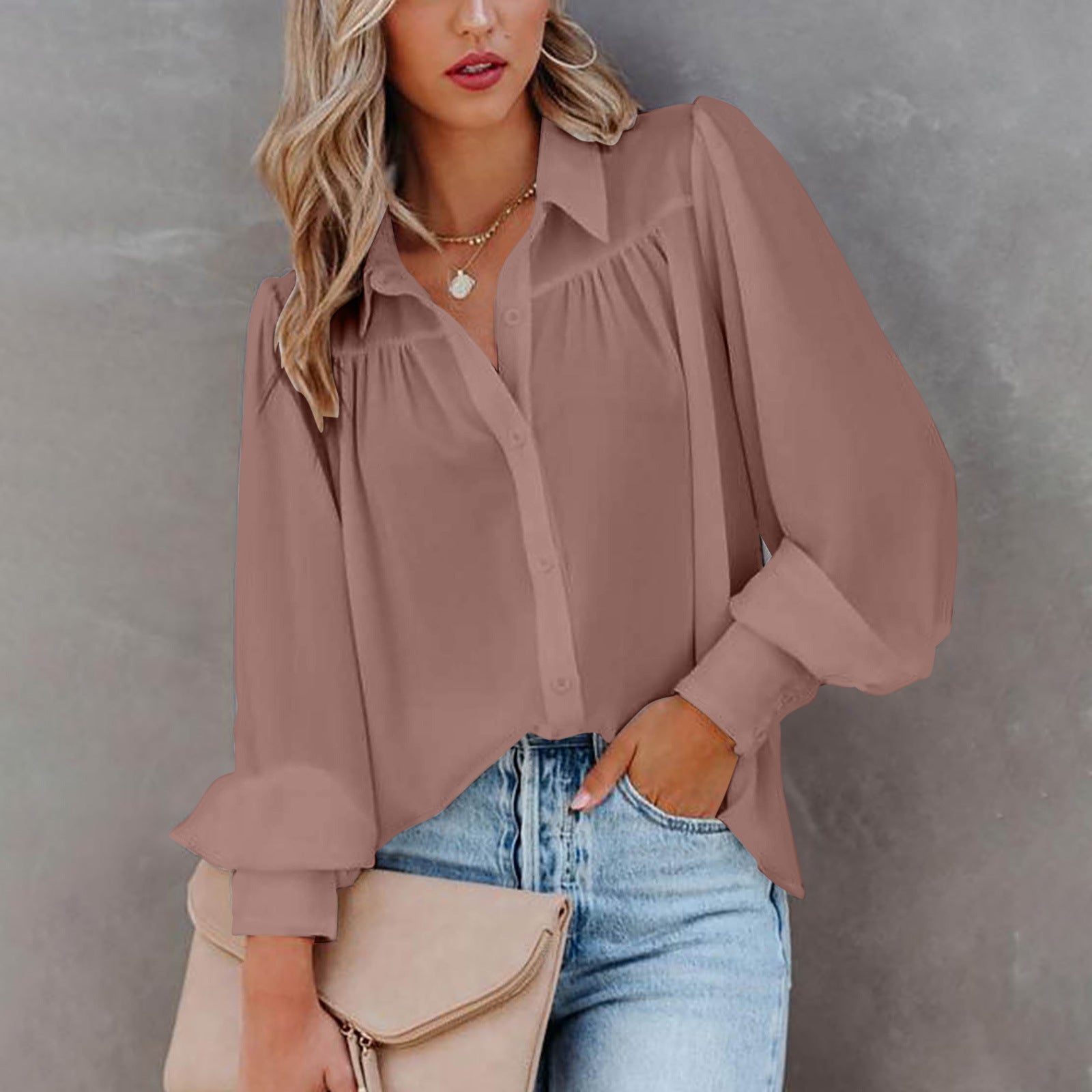 Gracefully Styled Blouse for Any Occasion