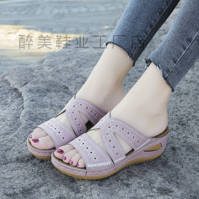 Classic Orthopedic Sandals with Timeless Style