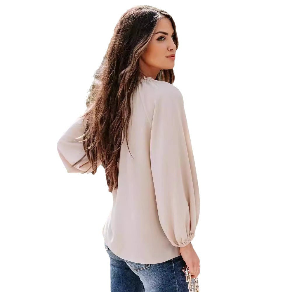 A Vintage Style Blouse with Delicate Timeless Details