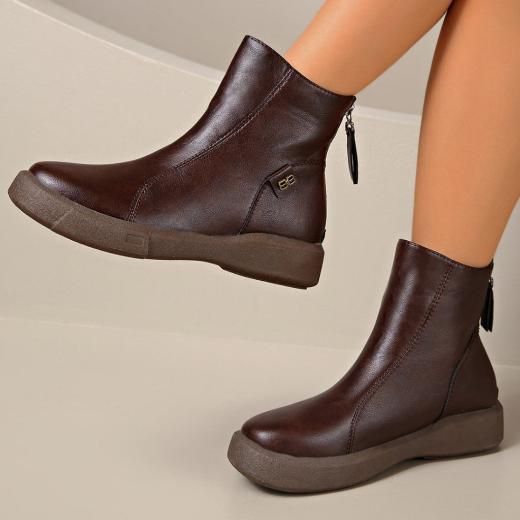 Classic Orthopedic Boots with Timeless Style