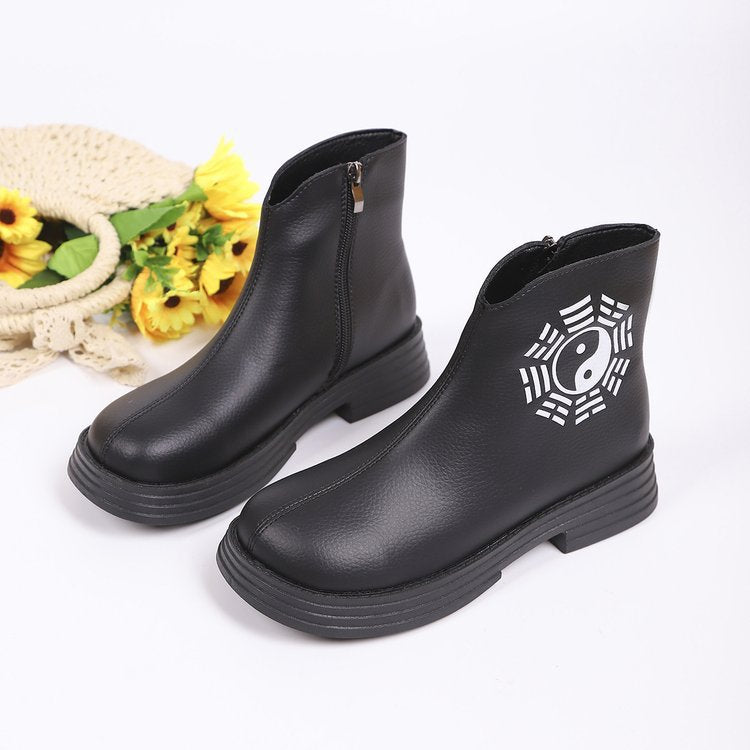 Chic Orthopedic Boots with Unique Design