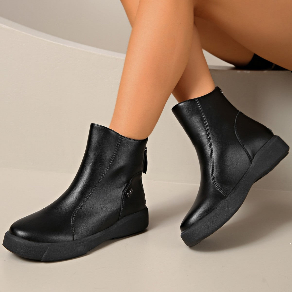 Classic Orthopedic Boots with Timeless Style