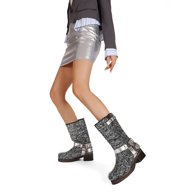 Vintage Inspired Orthopedic Boots