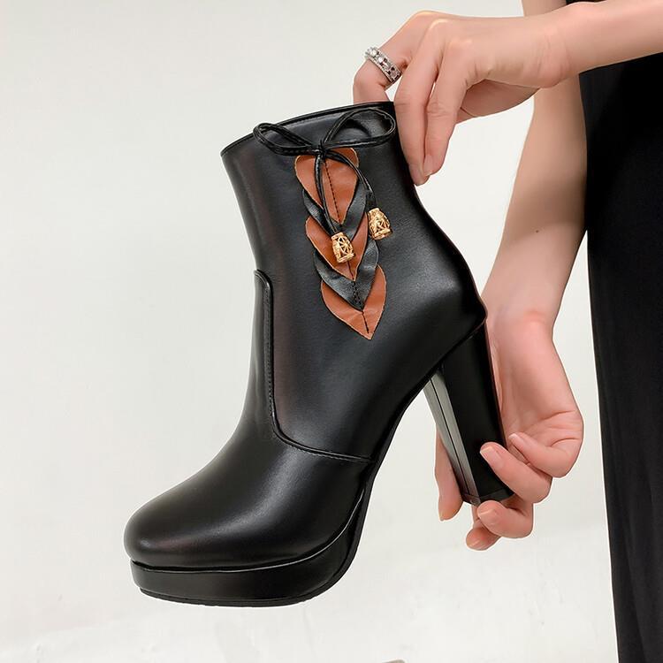 Vintage Inspired Orthopedic Boots