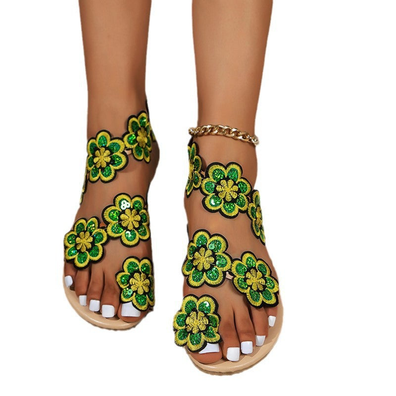 Vintage Inspired Orthopedic Sandals