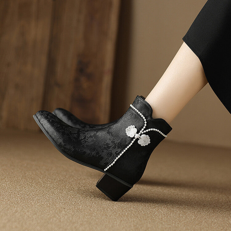 Chic Orthopedic Boots with Unique Design