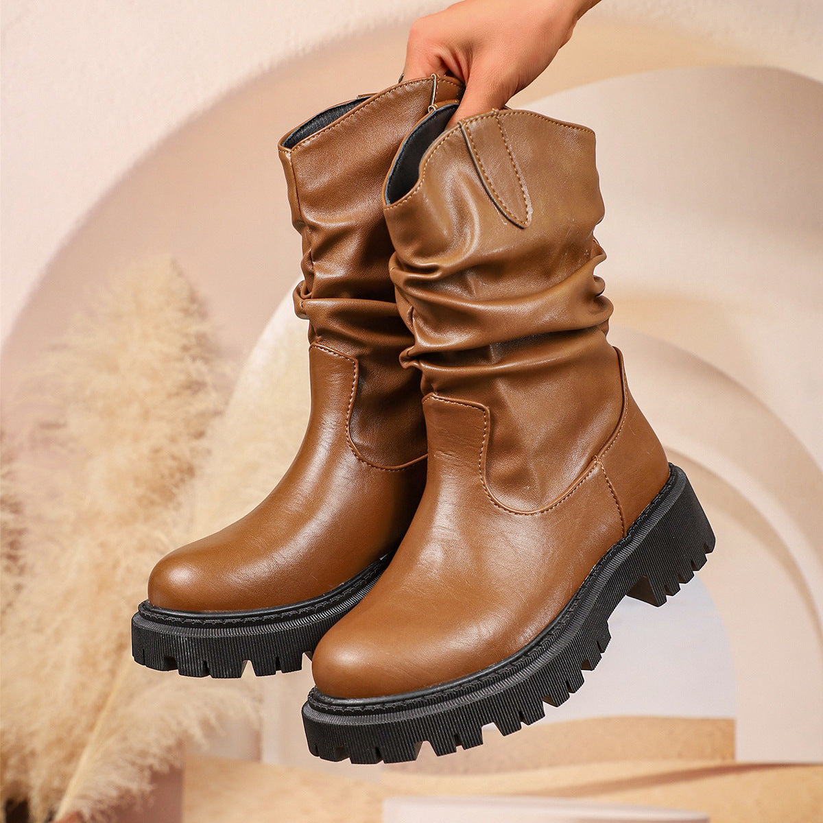 Classic Orthopedic Boots with Timeless Style