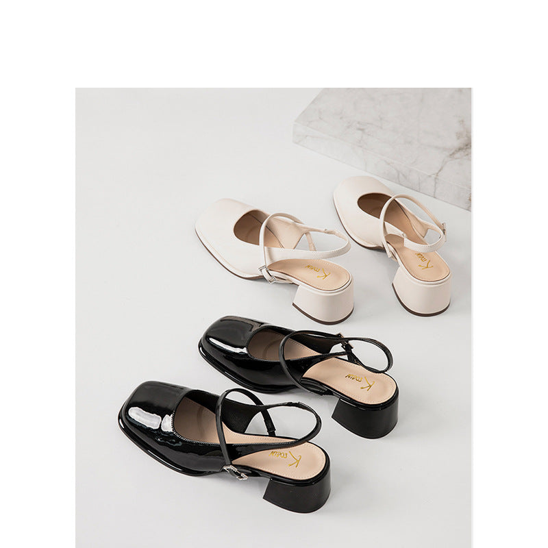 Chic Orthopedic Heels with Unique Design