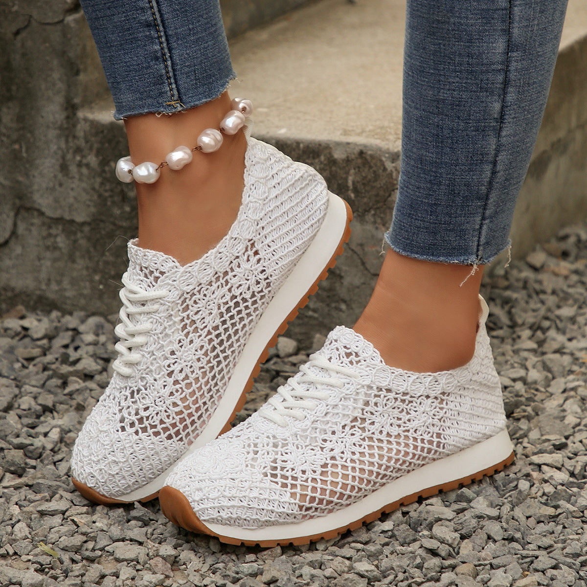 Chic Orthopedic Sneakers with Unique Design