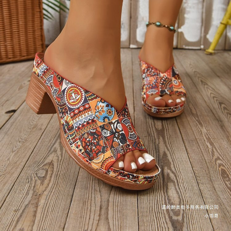 Classic Orthopedic Sandals with Timeless Style