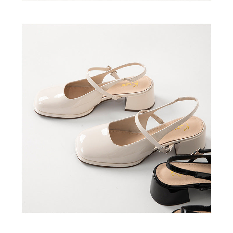 Chic Orthopedic Heels with Unique Design