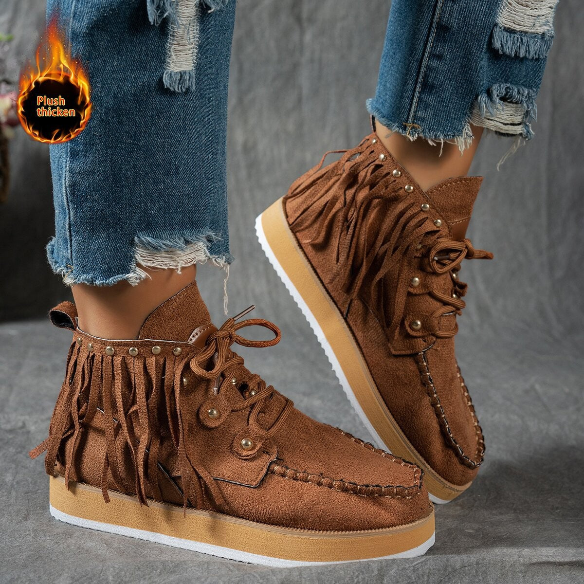 Vintage Inspired Orthopedic Boots