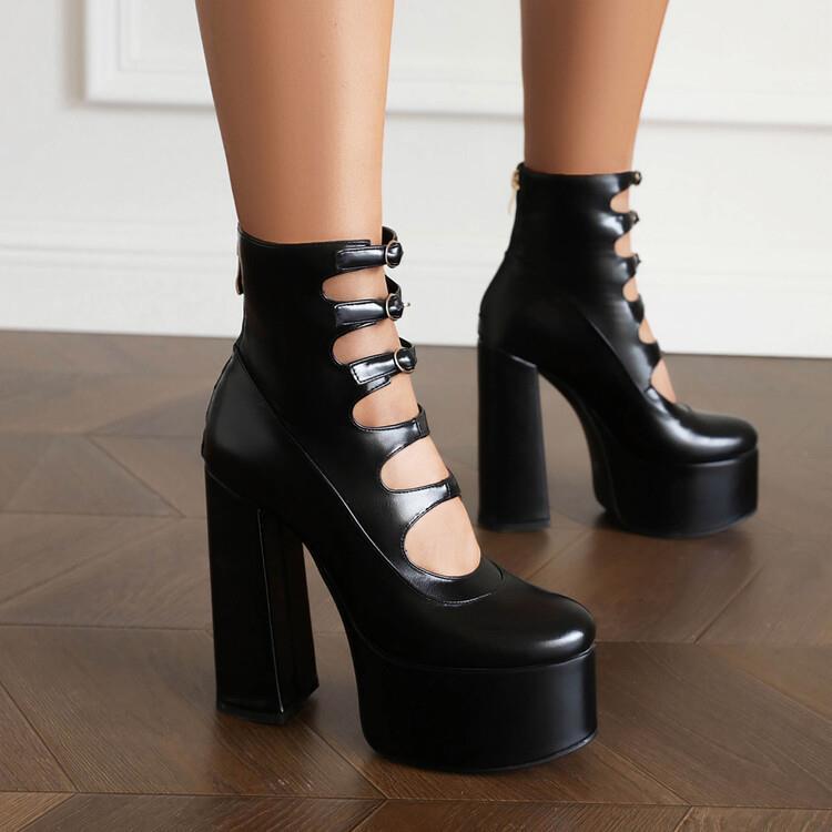 Vintage Inspired Orthopedic Boots
