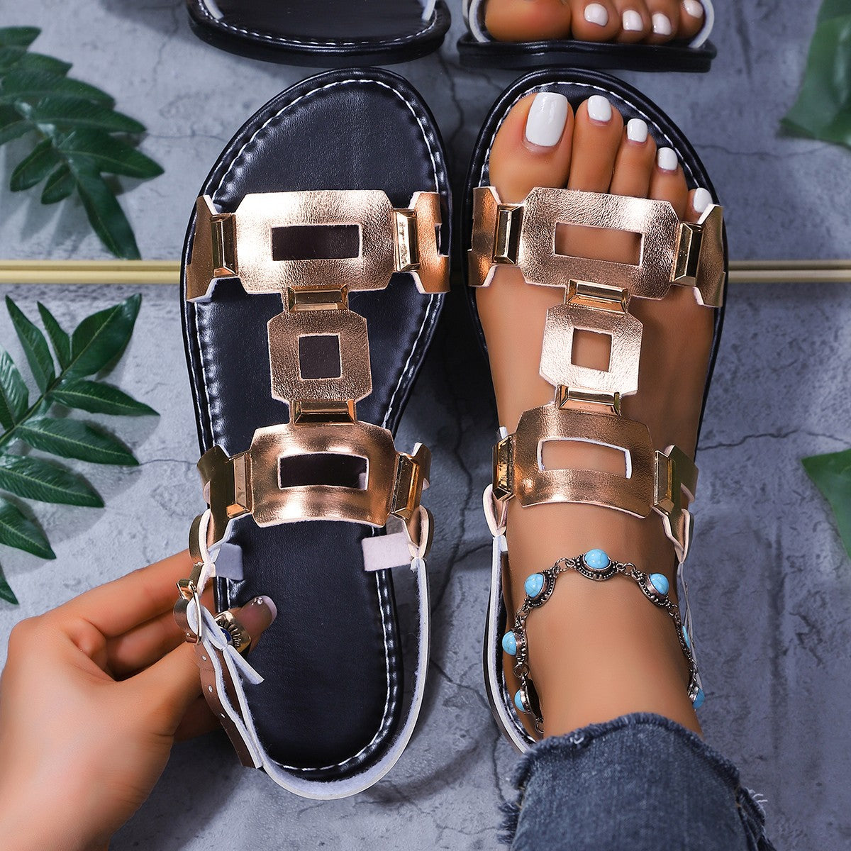 Chic Orthopedic Sandals with Unique Design