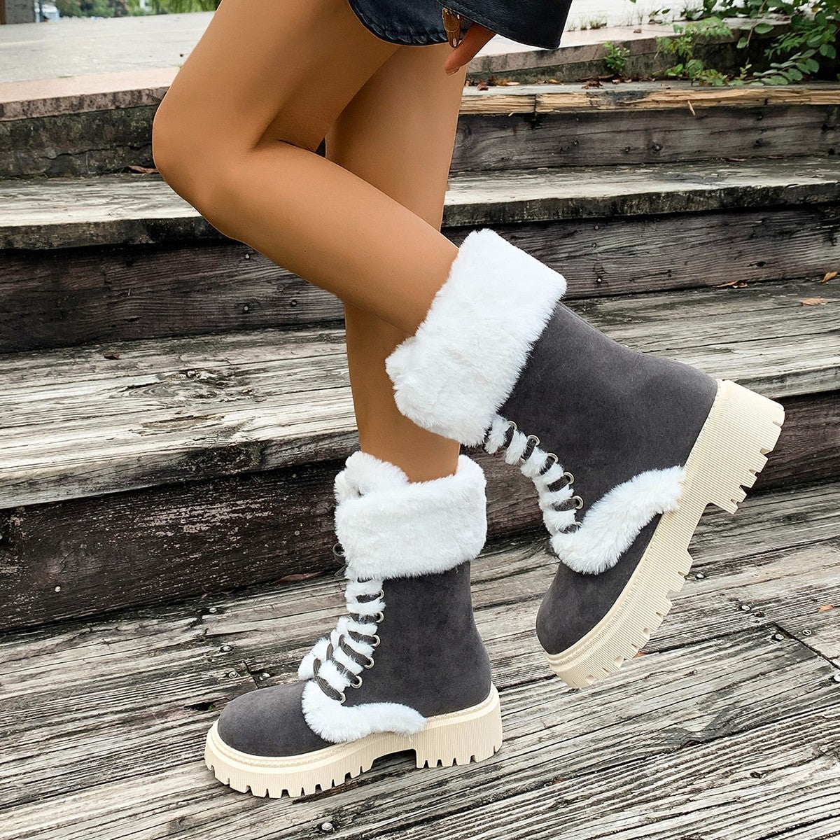 Chic Orthopedic Boots with Unique Design