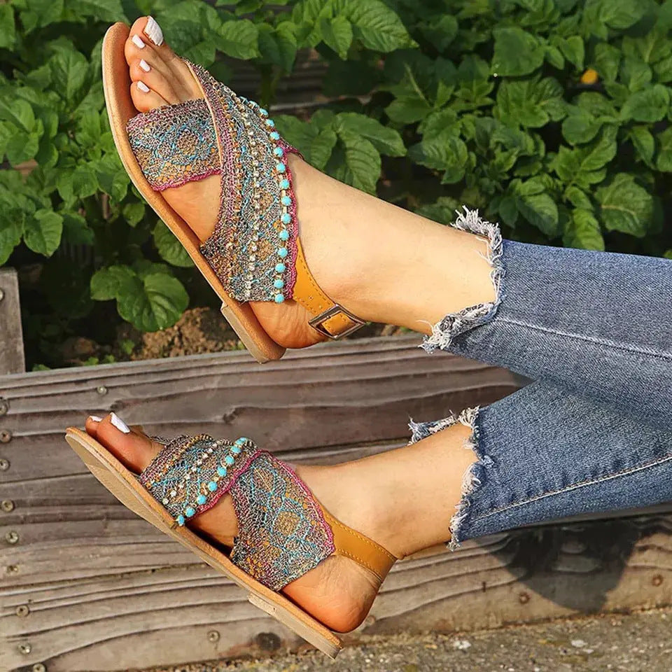Classic Orthopedic Sandals with Timeless Style